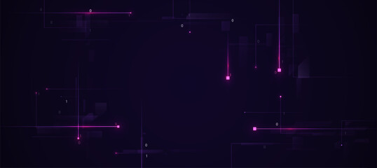 The cyber background,futuristic digital technology innovation backfround for event poster tech or presentation product business