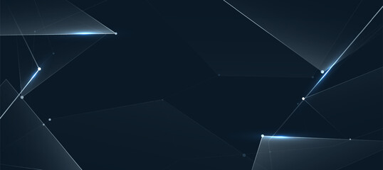 Obraz premium Abstract technology background, Futuristic digital background for business presentation or poster tech presentation EPS 10