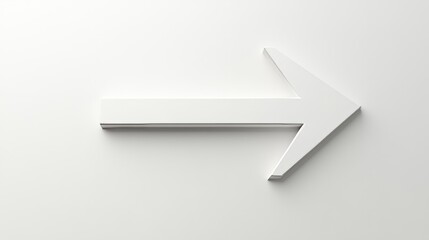 A thick white arrow pointing to the right