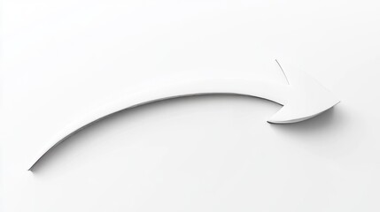 A thick white arrow pointing to the right