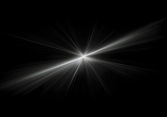 Dynamic Light Burst Against Minimalistic Dark Background Exploding Radial Energy