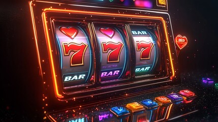 Lucky Seven Slots Win Casino Game