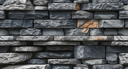 Stone texture patterns background or illustration with earthy gray details