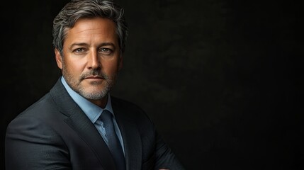 Obraz premium Portrait of Confident Businessman