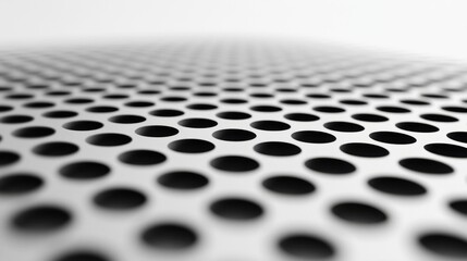 A minimalistic dashed black line forming a grid-like pattern on a white background