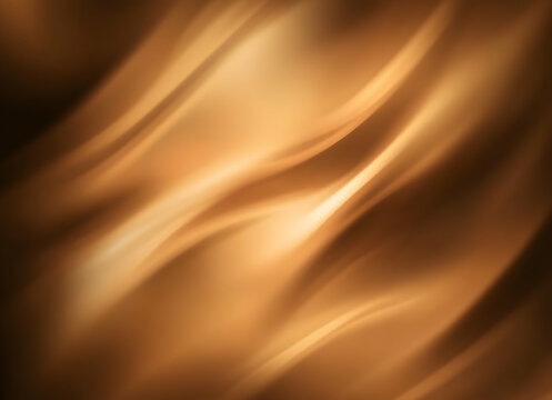 Warm Abstract Waves Create a Flowing and Calming Visual Aesthetic with a Touch of Serenity