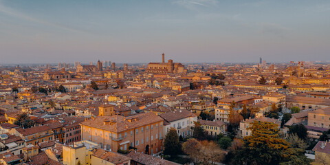 Aerial view Bologna