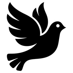 Fototapeta premium Pigeon icon vector illustration.