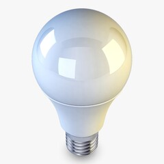 LED lamp with a smooth design ideal for modern interiors