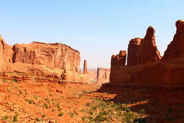 Fototapeta premium View of the valley in US National park