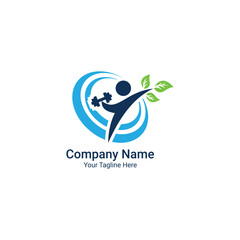 Healthy Man logo design