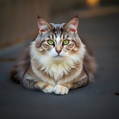 Obraz premium portrait of a cat