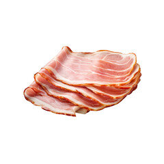 Delicious Slices of Smoked Bacon 