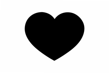 heart  silhouette vector illustration