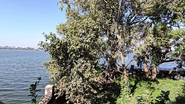View Of Upper Lake, Also Known As Bada Talab, In Bhopal 