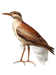 Obraz premium Guira Cuckoo Bird, Amazon, Forest, Nature, Art, Image, with Transparent Background PNG, for Stickers, T-Shirt Print, Cap, Mug, Slipper, Mousepad, Transparent PNG