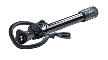 Efficient Bike Tire Pump for Quick Inflation Isolated on White Background