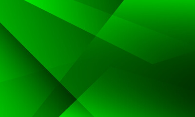 Green abstract background with lines. Vector illustration