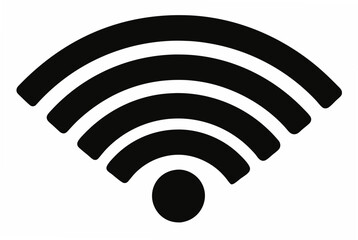 wifi  silhouette vector