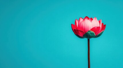 Fototapeta premium Artistic depiction of a blooming flower