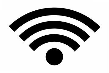 wifi  silhouette vector