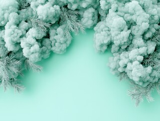 Explore the serene beauty of soft mist enveloping a landscape of dewy grass, a tranquil texture in the air, captured in this stunning abstract design The subtle interplay of light and shadow creates