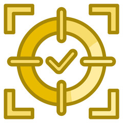 Accuracy  Icon Element For Design
