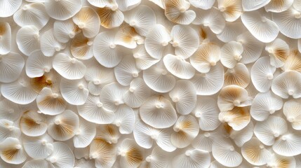 Numerous dead fish lay flat against a textured surface, illustrating the impact of environmental changes or fishing activities