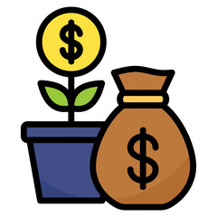 Financial Growth Icon