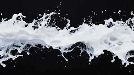 Dynamic Frozen Splashes and Droplets of Flowing Water in High-Speed Freeze