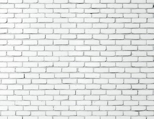 Fototapeta premium White Brick Wall: A Clean, Minimalist Texture