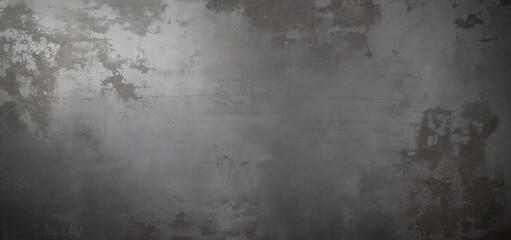 Obraz premium Stained concrete wall background with grunge texture, Abstract dark old cement backdrop for design or decoration, Abstract grunge background, grey concrete texture. Generative Ai