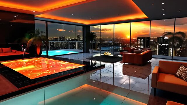 High swanky modern apartment 