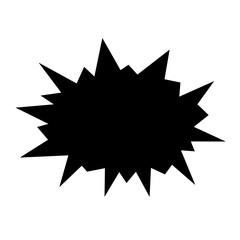 Different starburst vector  comic boom