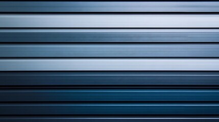 Obraz premium Subtle Gradient Parallel Lines Transitioning from Blue to Gray Abstract Background