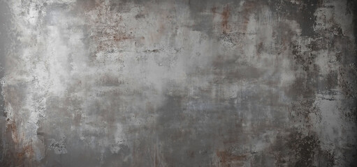 Obraz premium Stained concrete wall background with grunge texture, Abstract dark old cement backdrop for design or decoration, Abstract grunge background, grey concrete texture. Generative Ai