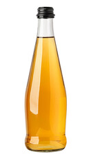 juice glass bottle isolated