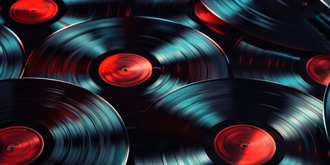 Vinyl Records: A Symphony of Color and Sound