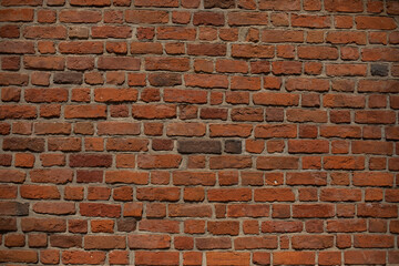 brick wall in the old town
