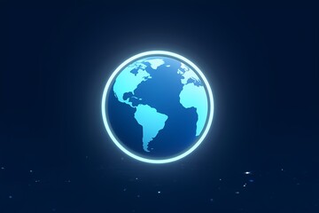 Fototapeta premium Earth icon
