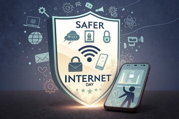 safer internet day shield phone security