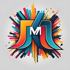 Technology Letter M Logo Template
