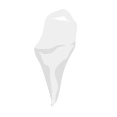Human teeth vector