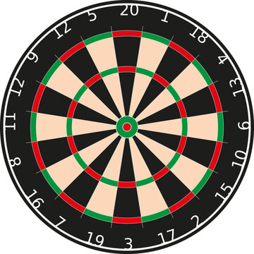 Dartscheibe Originalgr&ouml;&szlig;e Dart Scheibe