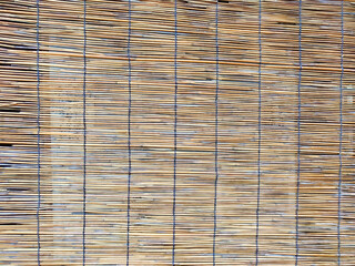 Natural woven texture background with space for text and simple pattern ideal for design projects