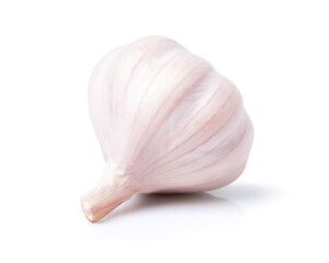 garlic isolated on white background
