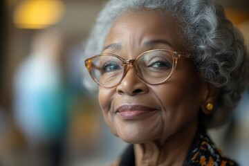 happy elderly african american woman receiving compassionate care from skilled nurse in modern assisted living facility, sharing warm moment of connection and support