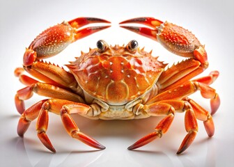 Fresh Swimming Crab, Harbor Crab (Polybius depurator) - Seafood Stock Photo