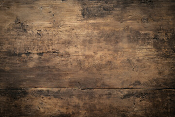 Obraz premium Vintage wooden background with a beautiful wood texture for design and decoration, Light brown natural wood texture, old oak table, texture of walnut wood, wooden texture. Generative Ai
