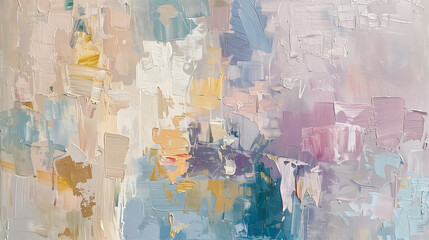 Fototapeta premium Abstract Pastel Oil Painting Texture 